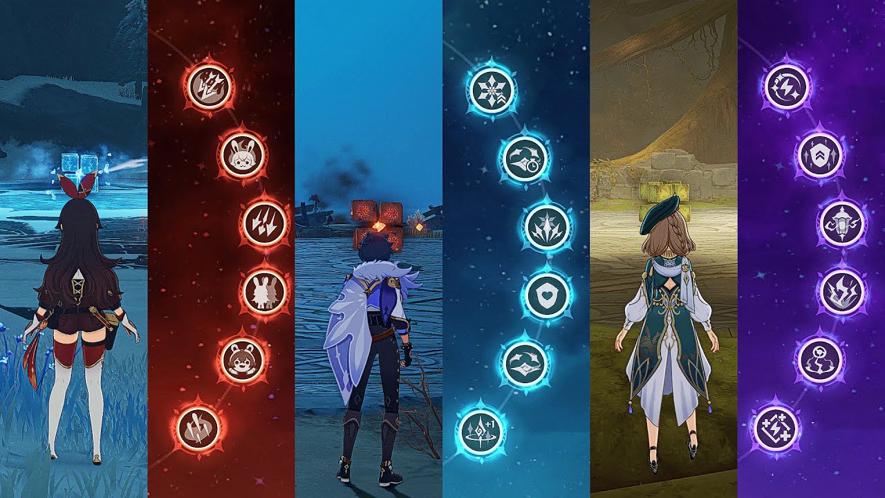 C6 Amber C6 Kaeya C6 Lisa Solo