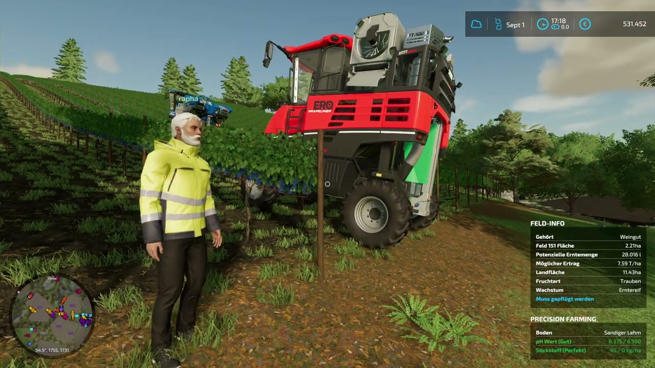 Wein ernte 👑 True Farming 2 