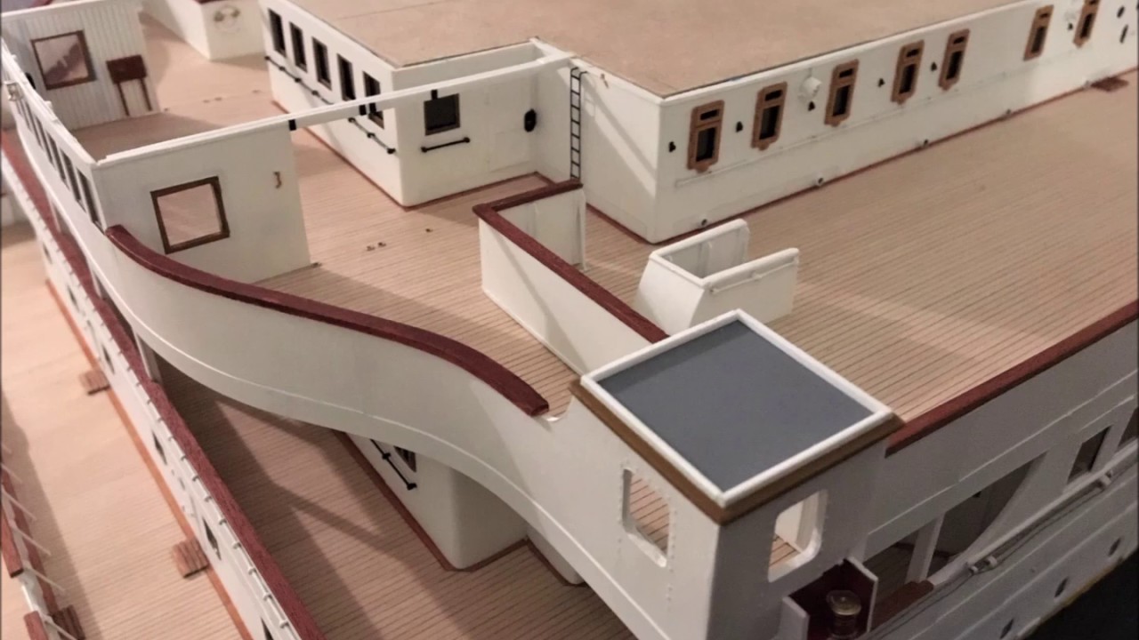 TITANIC MODEL - 1:72 Scale - Jason King -  PART 3