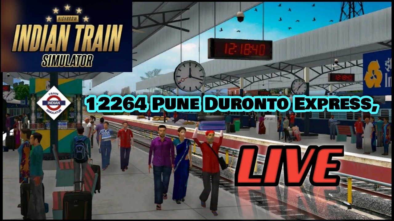 12264 Pune Duronto Express 🔥🚆 LIVE 2026