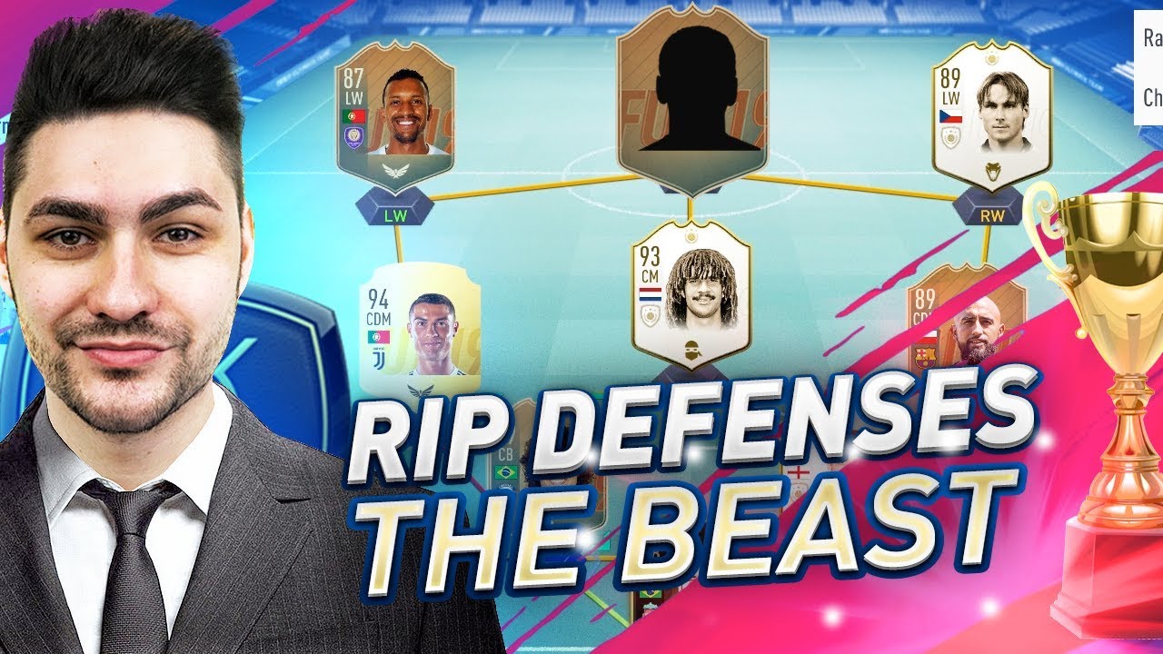 THIS CARD DESTROYS ANY DEFENDER in FIFA 19 FUTCHAMPIONS !!!!