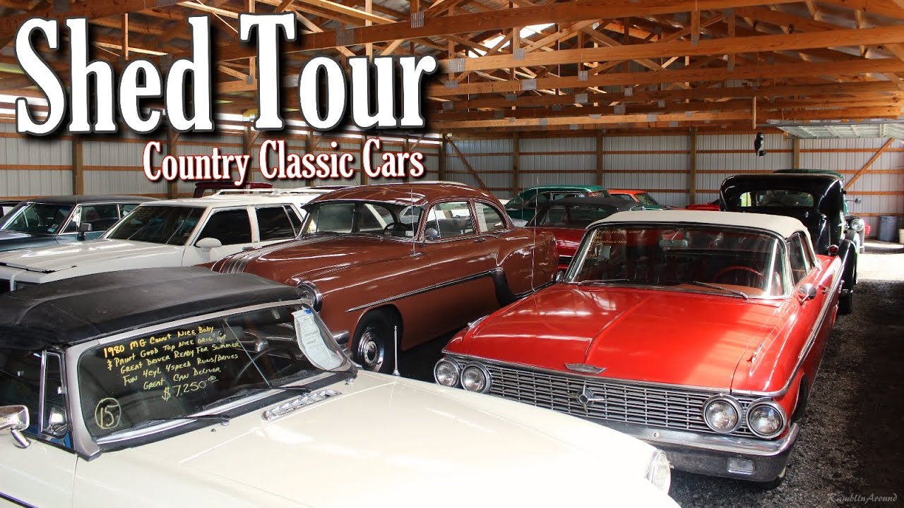 Country Classic Cars Shed Tour - June 2016
