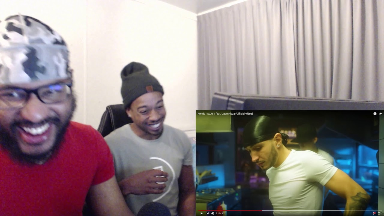 Rondo - SLATT feat. Capo Plaza (Official Video) (REACTION)