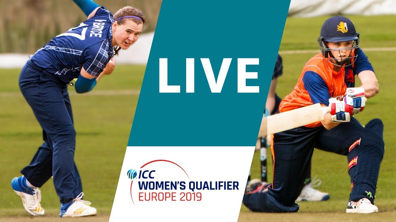 LIVE CRICKET: ICC Women's Qualifier Europe 2019 - Scotland vs Netherlands. Match starts 15.30 CET