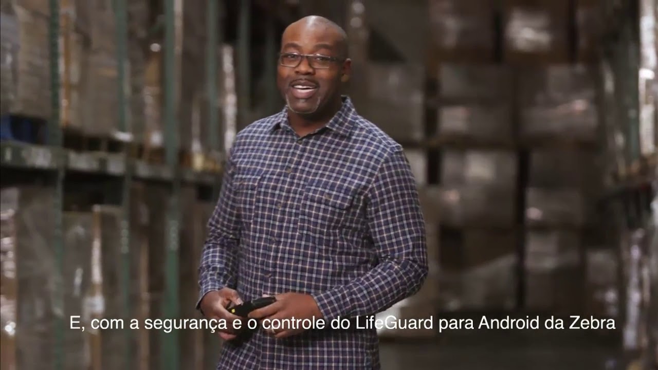 Apresentação do Coletor de Dados Zebra MC3300