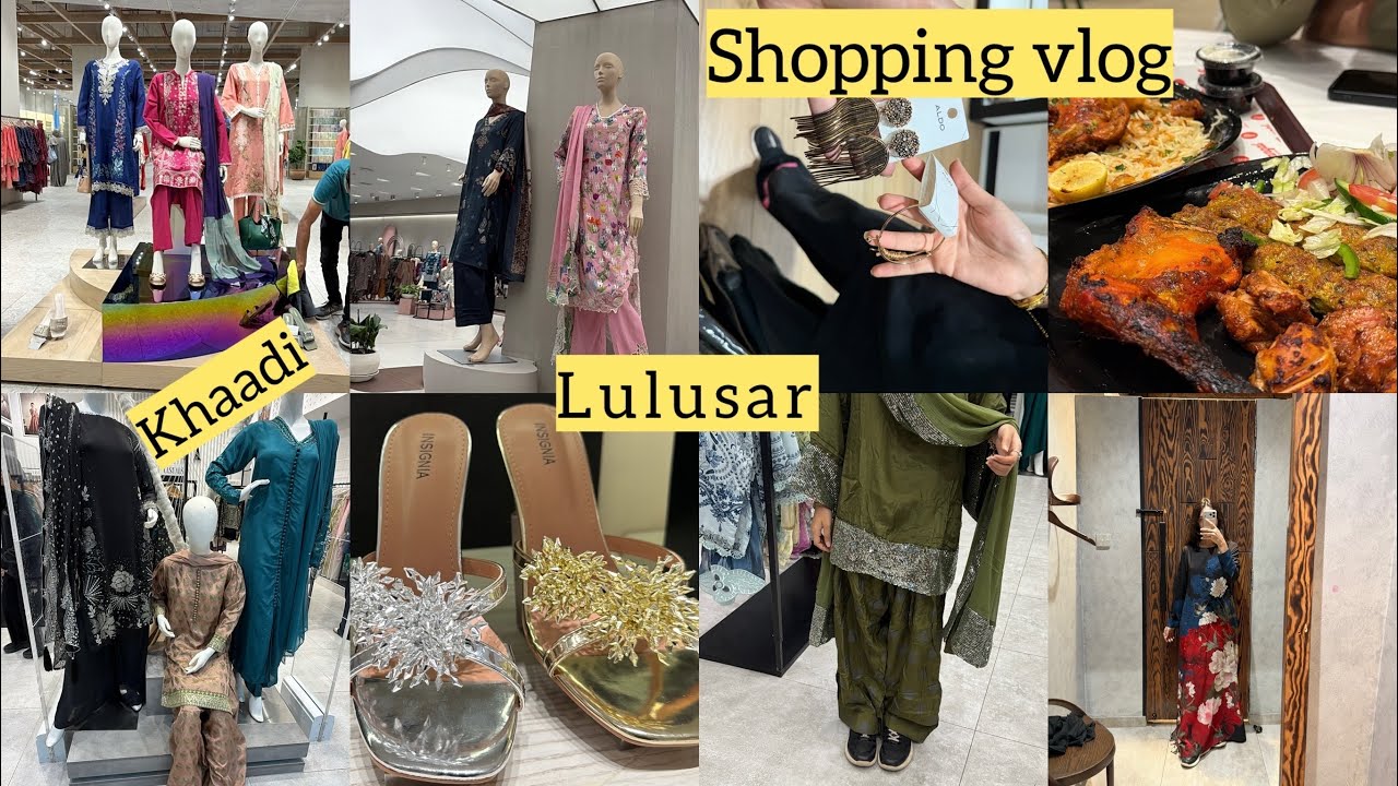 Ramzan Shopping #khaadinewarrival #lulusar #limelight #eidshopping #newarrivals