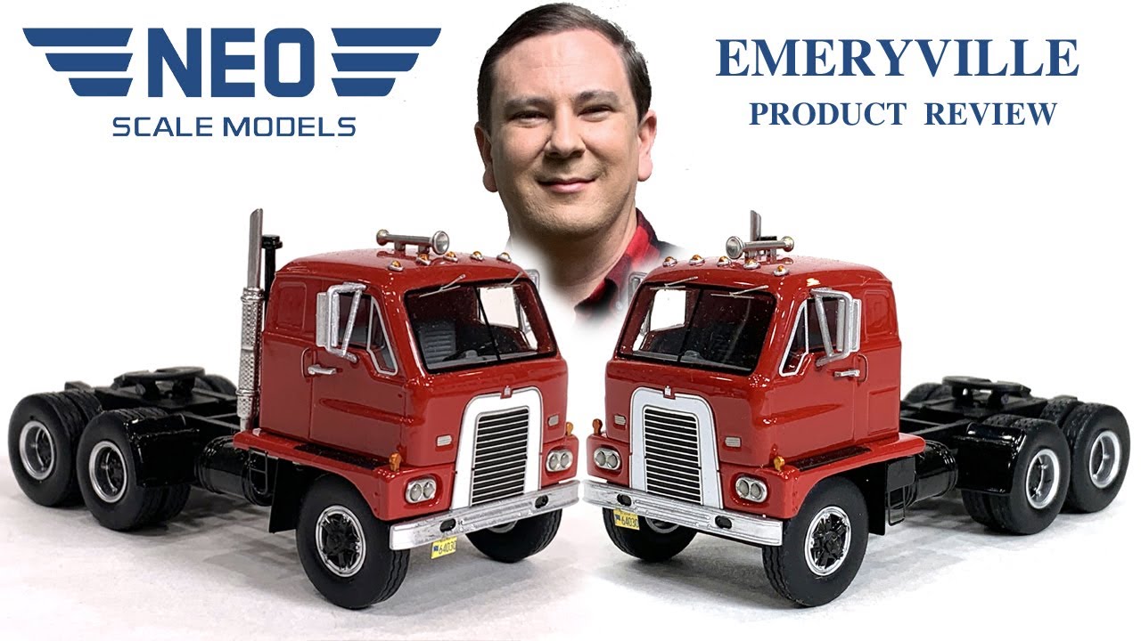 International Emeryville History Neo Scale Models 1:64th Scale DCOF-405 Truck Model Product Review
