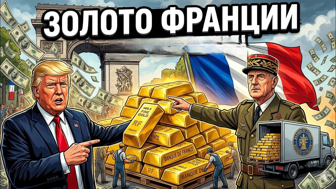 ФРАНЦИЯ ЗАБРАЛА ВСЁ СВОЕ ЗОЛОТО. Что теперь случится з долларом?