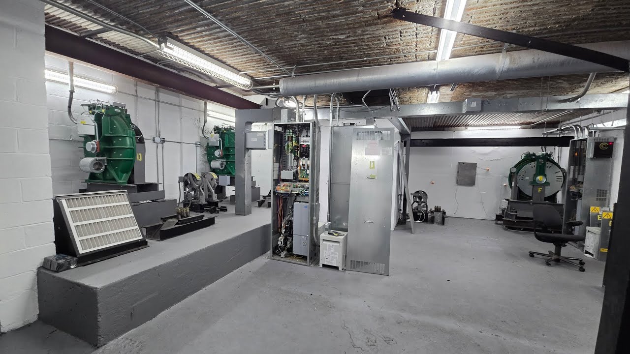 AMAZING Brand-New Kone MX18 Traction Elevator Machine Room