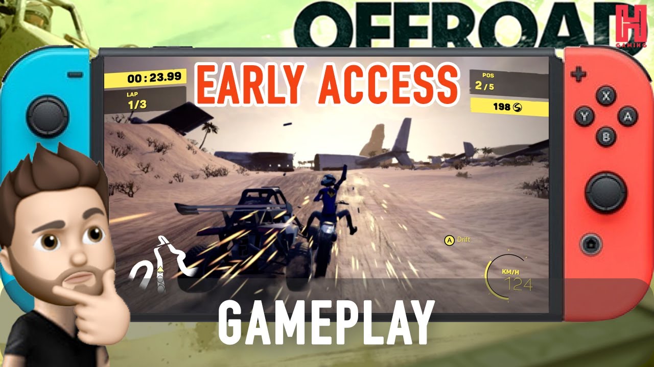 Offroad Racing Gameplay - Nintendo Switch (No commentary)