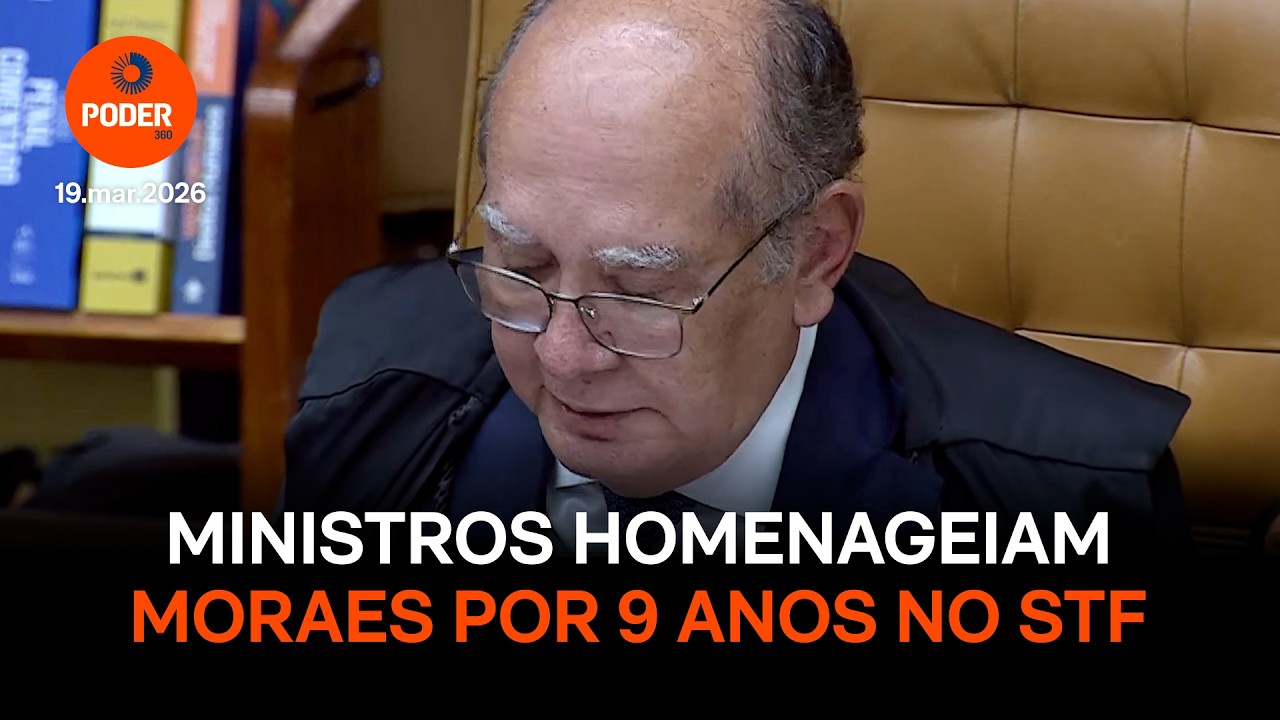Ministros homenageiam Moraes por 9 anos no STF
