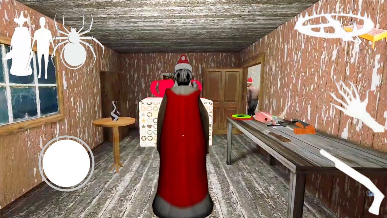 Playing as granny spider grandpa in granny house escape | granny mod menu chapter one 