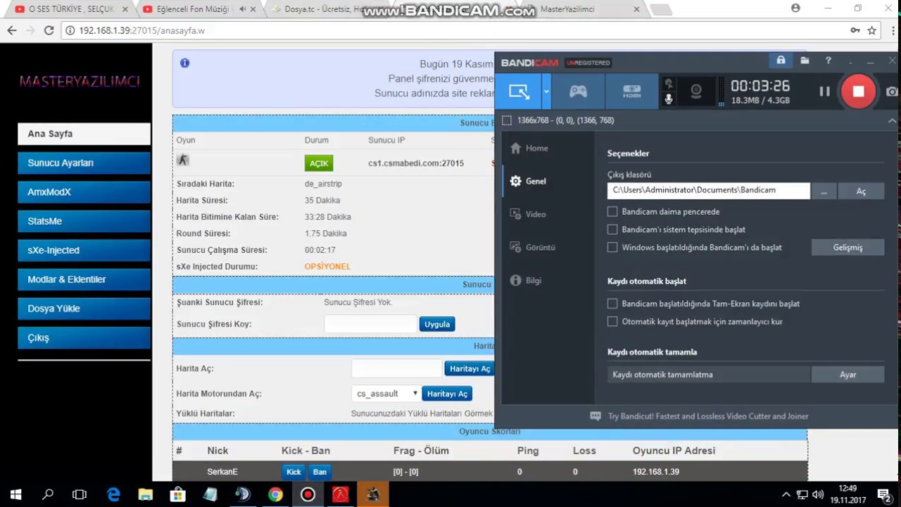 C.s 1.6 Server Kurma  Web Panel Oluşturma + Plugin Yukleme + Çok Kişi Girme 2021