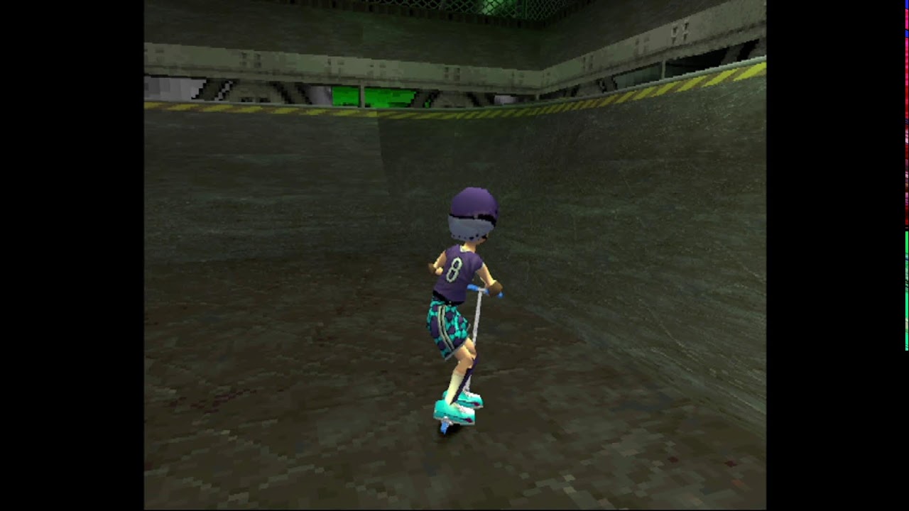 Razor Racing - Scooter Racing PS1 Longplay - Trash Racing Game