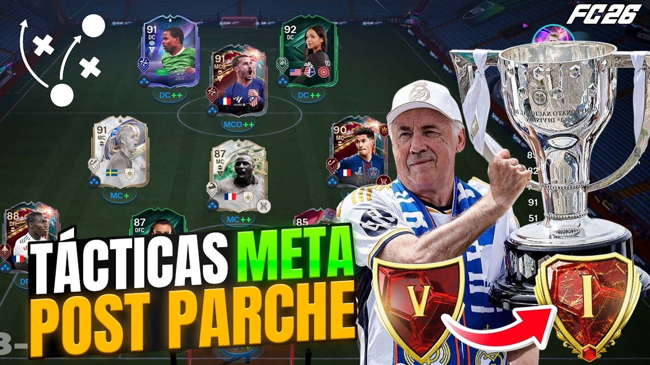 LA MEJOR TÁCTICA META PARA GANAR PARTIDOS EN EA FC 26
