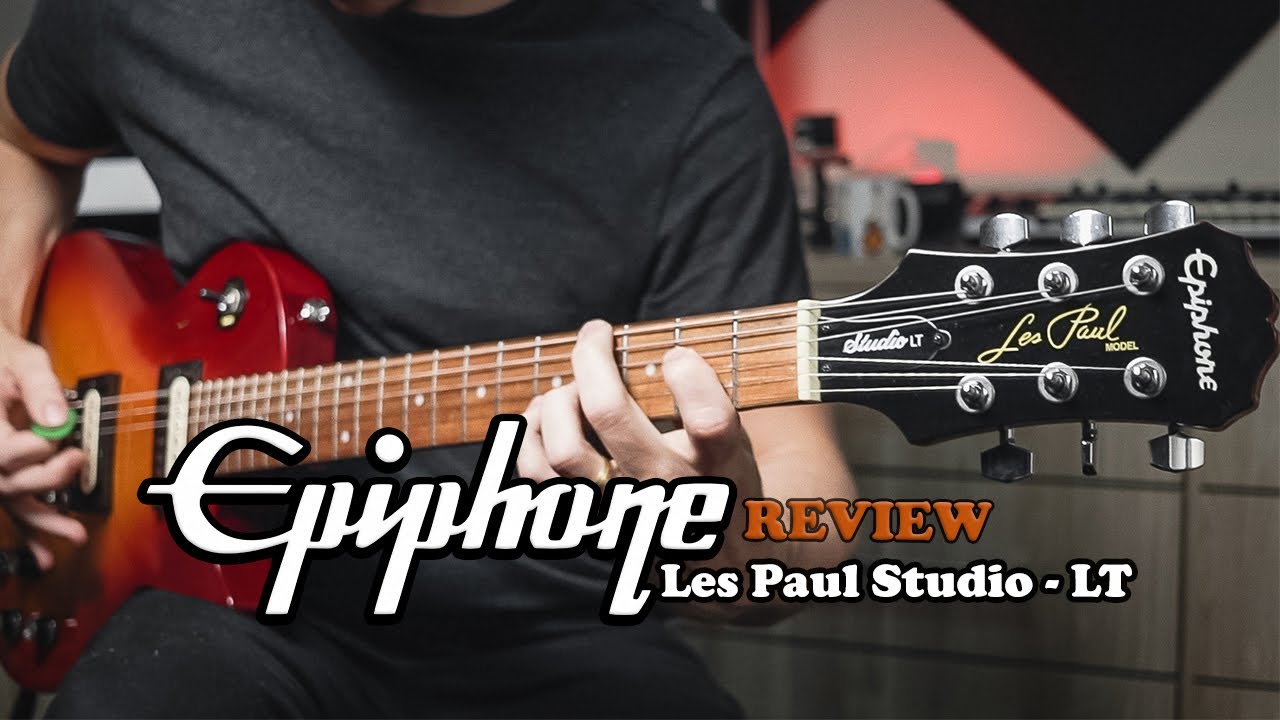 EPIPHONE LES PAUL STUDIO LT  || REVIEW