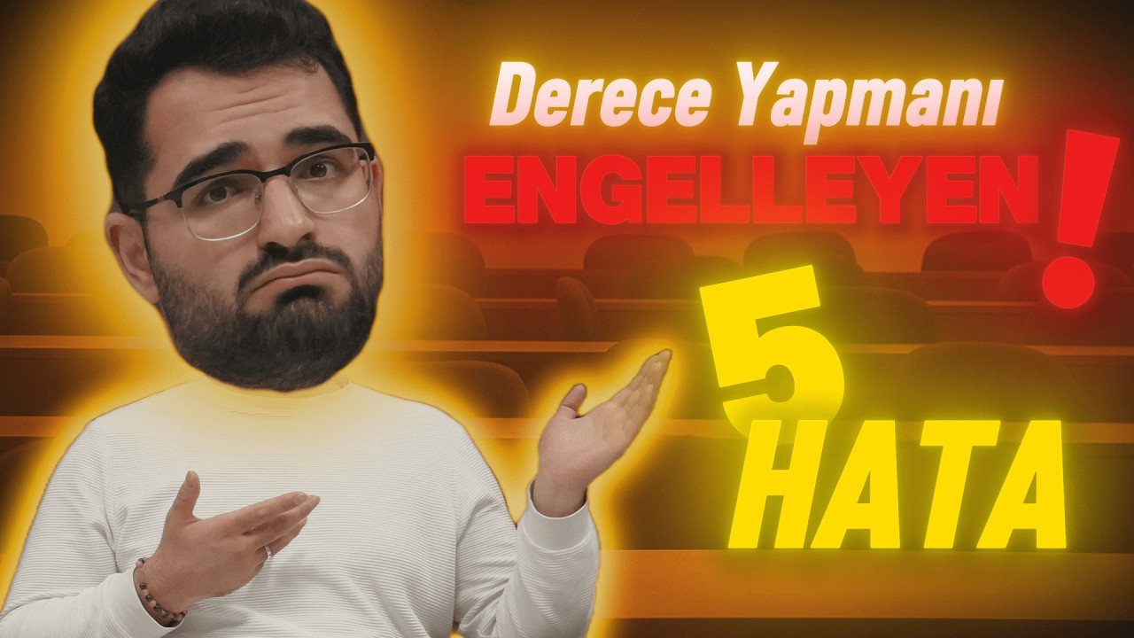 Netlerin Tıkandıysa Dinle: Derece Öğrencisi Olmanı Engelleyen 5 Gizli Hata #yks #yks2026 #netartış