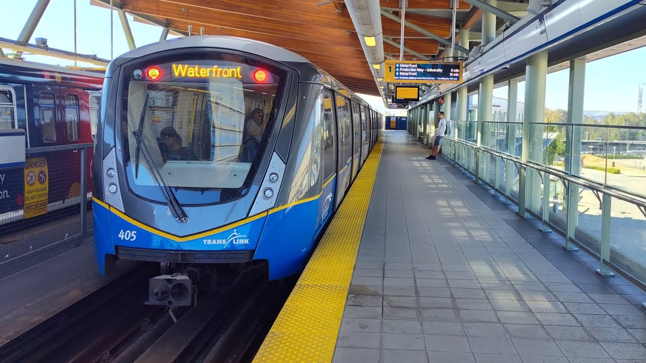VANCOUVER SKYTRAIN: Braid Station (full station tour)