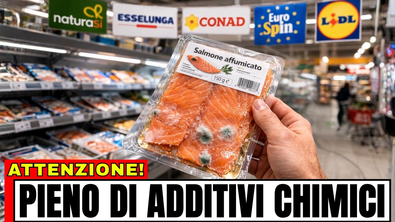 NON comprare il SALMONE AFFUMICATO al SUPERMERCATO: la Verità ti Nascondono