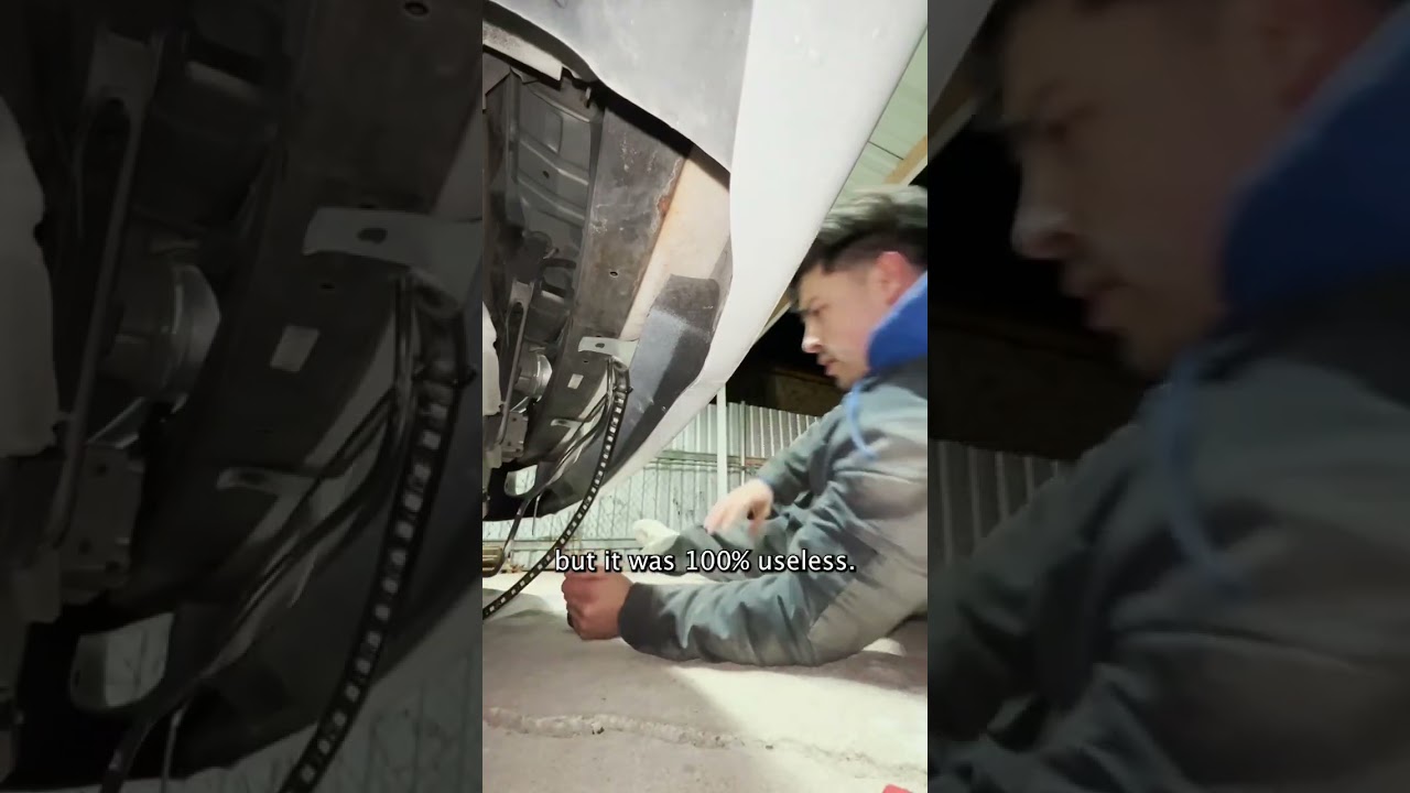 Putting under glow in a car #automobile #car #diy