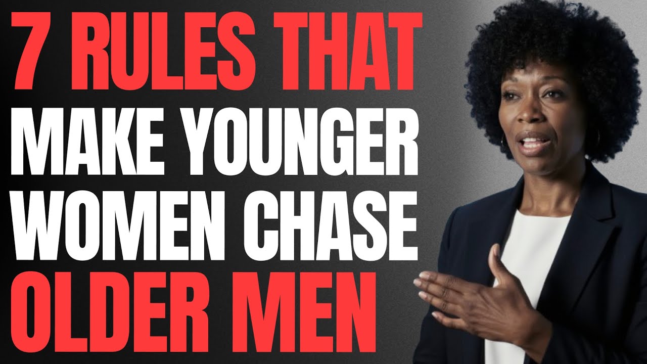 7 Rules That Make Younger Women Chase Older Men