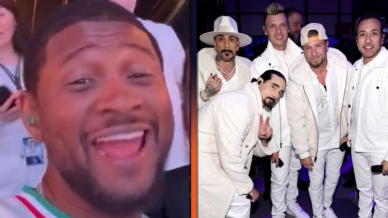 Watch Usher SCREAM Backstreet Boys Hits at Band's Las Vegas Residency!