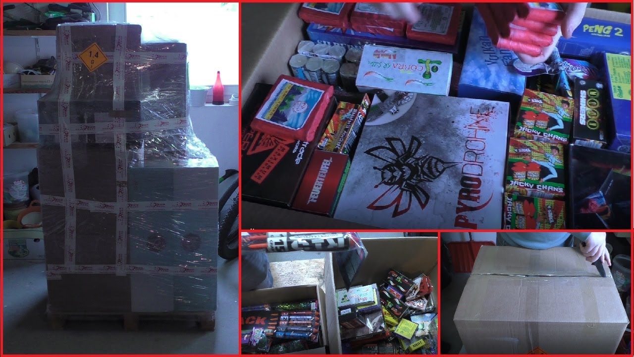 XXL 1300€ Röder Feuerwerk UNBOXING 2020