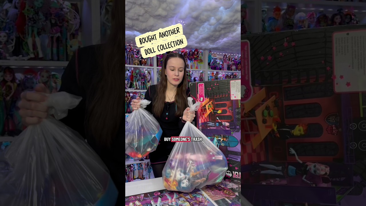 Я купила ещё одну коллекцию Monster High! Стоило ли оно того (100 евро)? 👀 #monsterhigh #куклы #к...