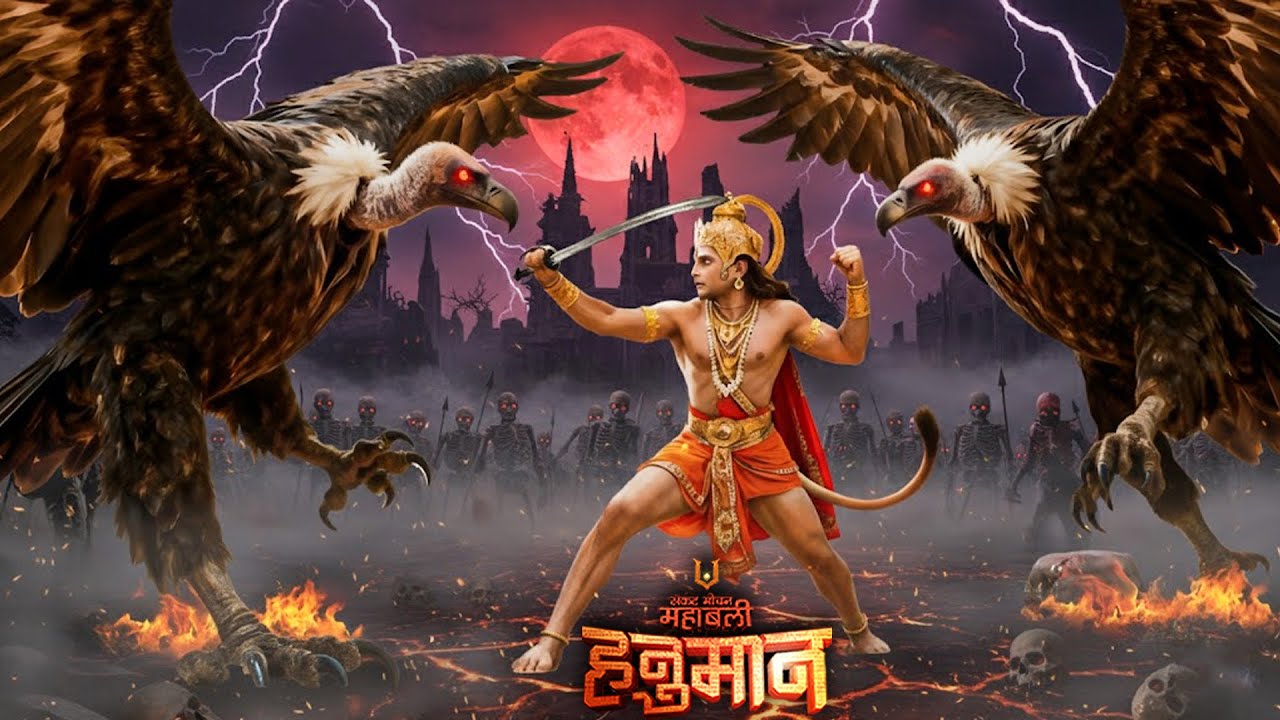जटायु की सेना ने क्यों किया हनुमान जी पर चारों तरफ़ से प्रहार? | चौंकाने वाला कारण | EP - 397