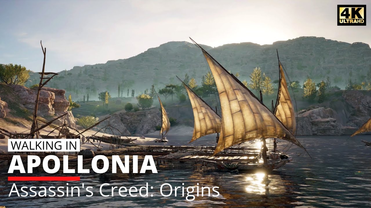 Walking in Ancient City of Apollonia - Assassin's Creed: Origins