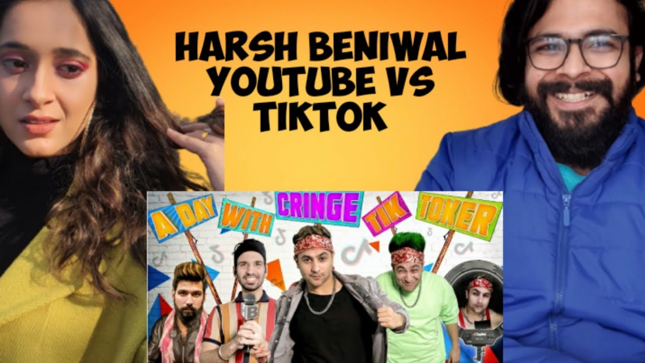 A Day With Cringe TikToker | Harsh Beniwal Reaction Video