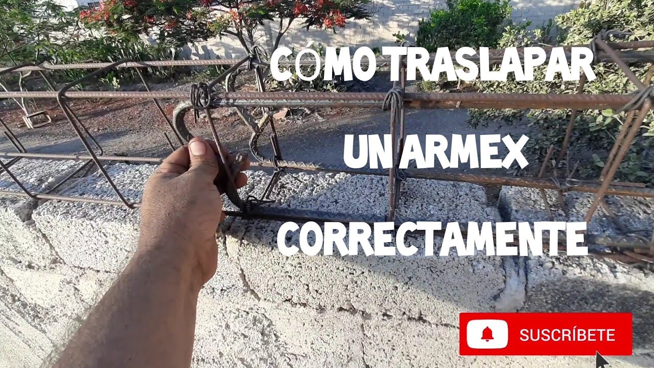 CÓMO HACER UN TRASLAPE A UN ARMEX PARA UNA CADENA...