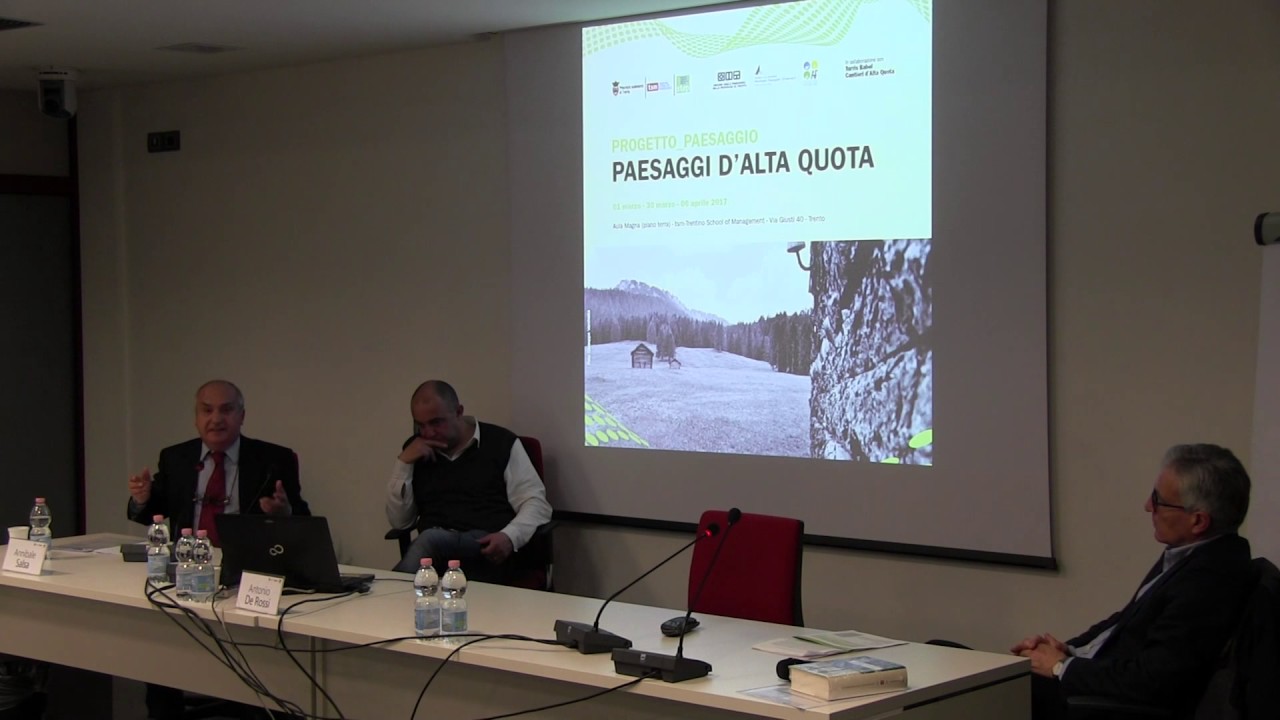 Annibale Salsa - COSTRUIRE IN ALTA QUOTA: UOMO, TECNICA, NATURA