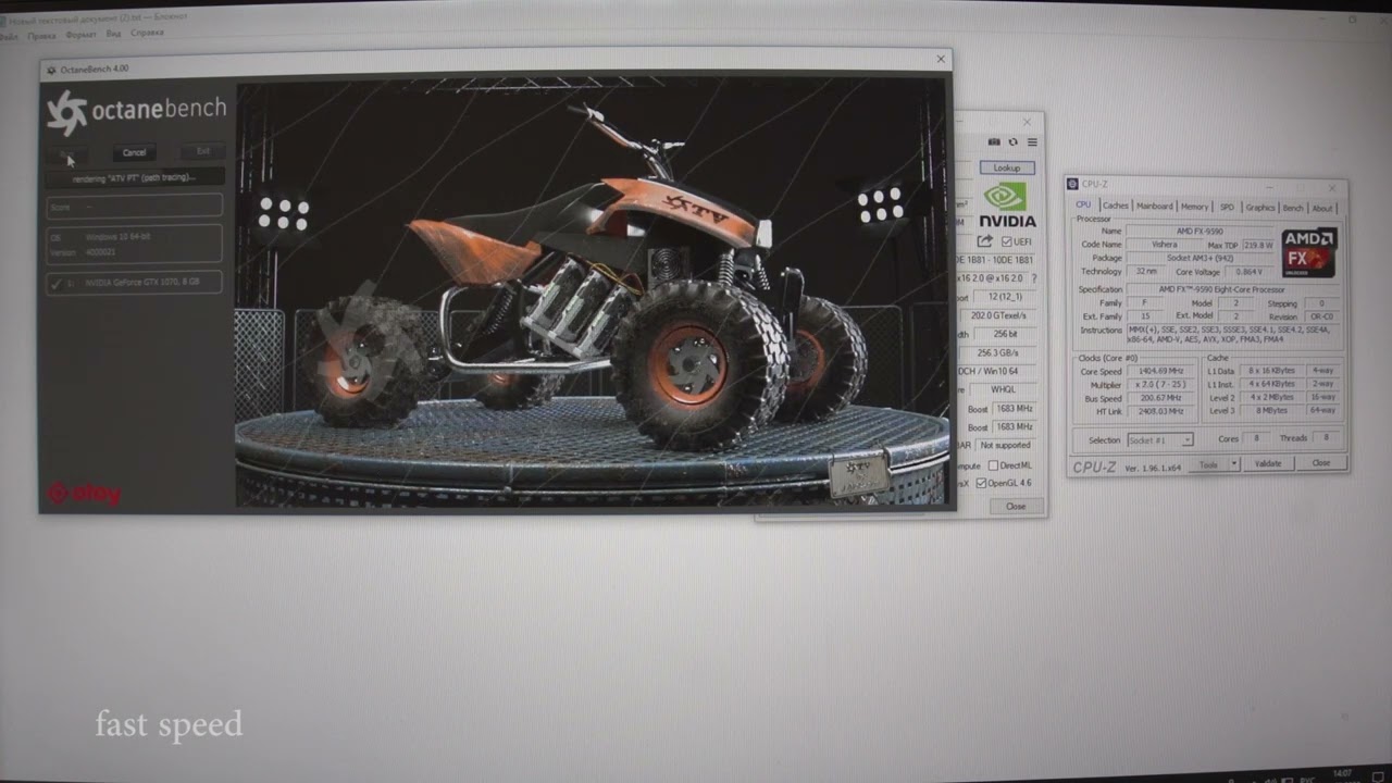 GTX 1070 Octane Bench 4.0