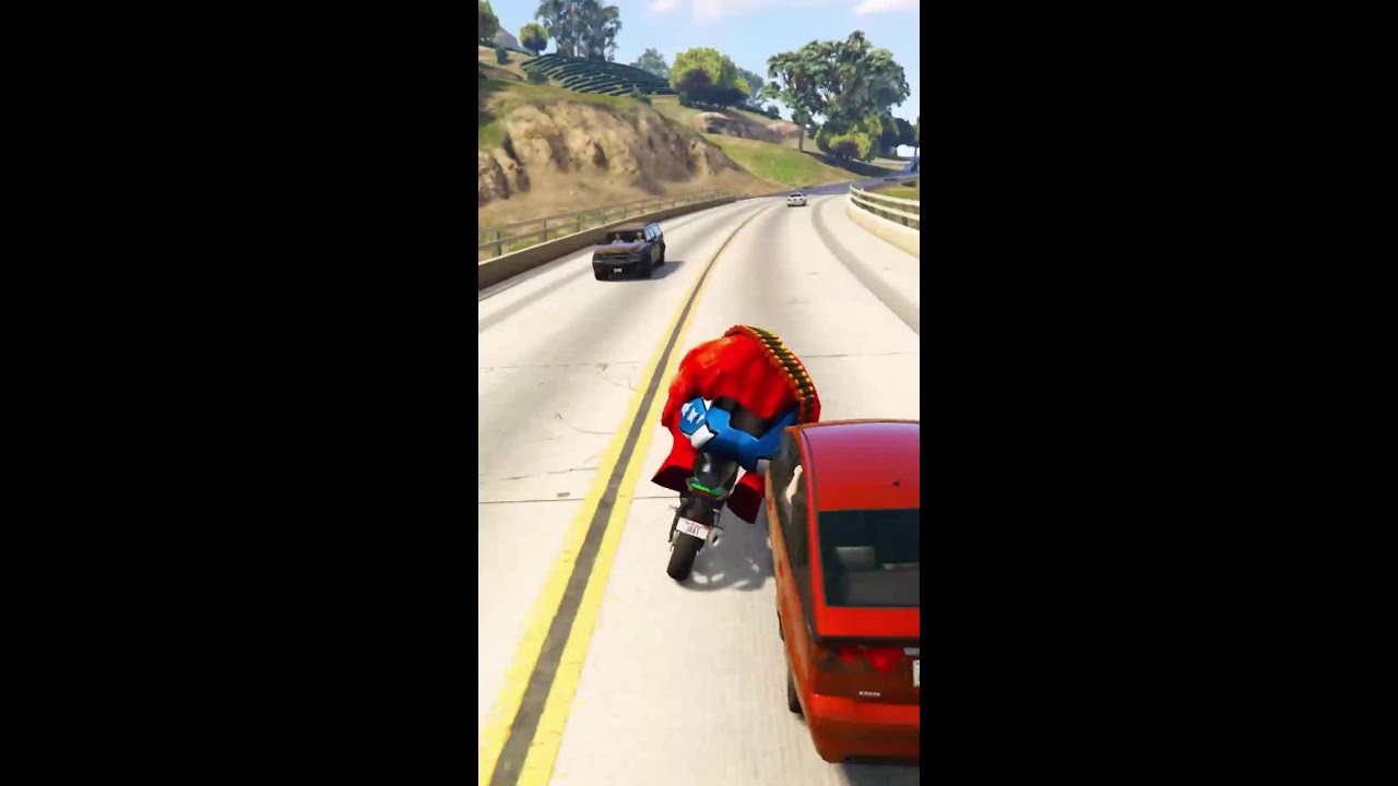 Gta V: Spiderman Ragdoll fun fails live