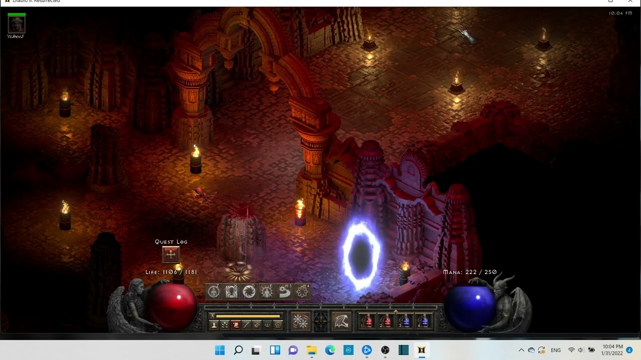 D2R 2.4 PTR FurySin throne & Baal in 4PPL with budget gear