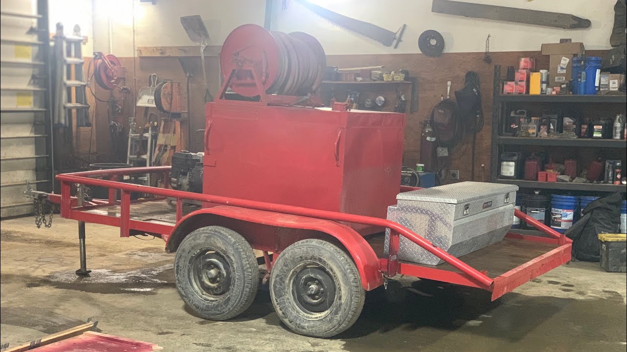 New to me fire trailer build pt:1