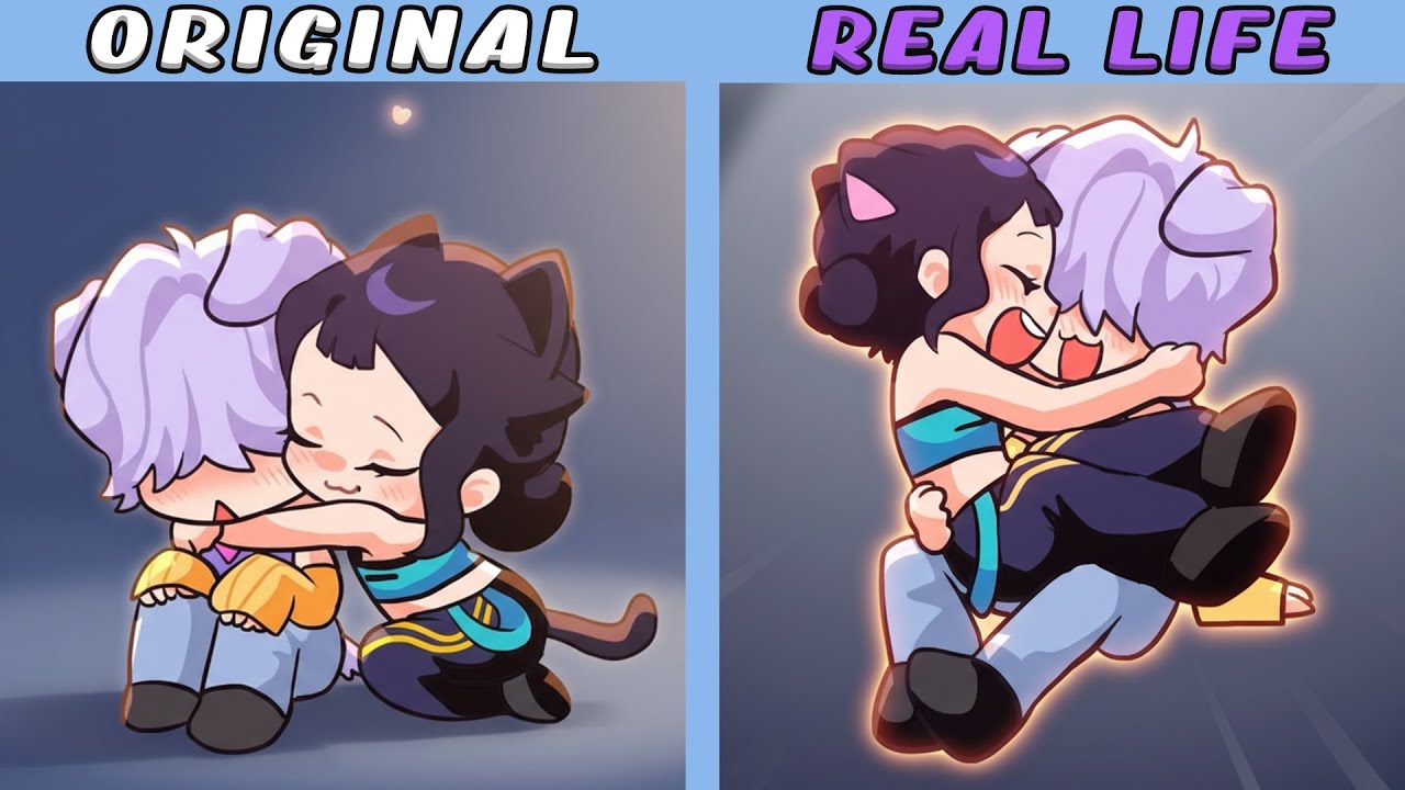 Zoey & Mystery - The cutest couple | Original vs Plush Toys | KPop Demon Animation