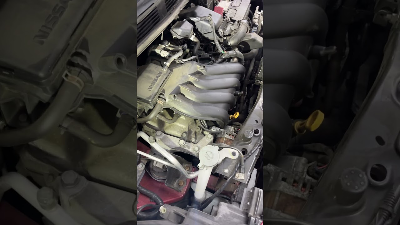Nissan versa  2015. Con problemas de apagones cuando enciendes el A/C. Problema compresor malo 🙅