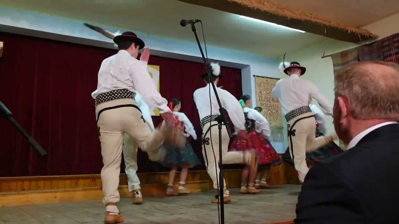Slovak Folk dance. Goralsky. FS Rozutec. Poluvsie 2014