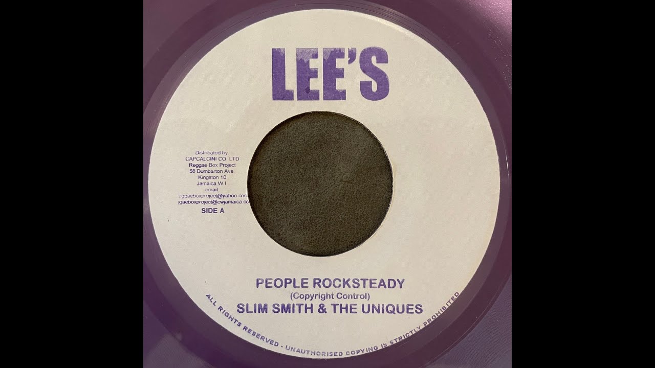 Slim Smith, Uniques - People Rocksteady【7-21916】