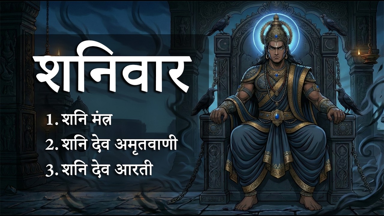 Daily Bhakti - शनिवार (Saturday) - शनि देव (Shani Dev)