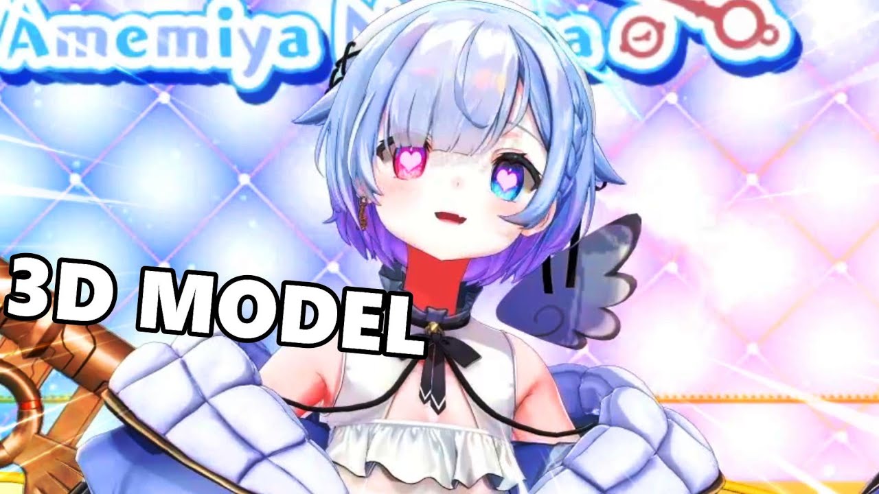 WAIT! NAZUNA HAVE 3D MODEL?! SHES SO CUTEEEE