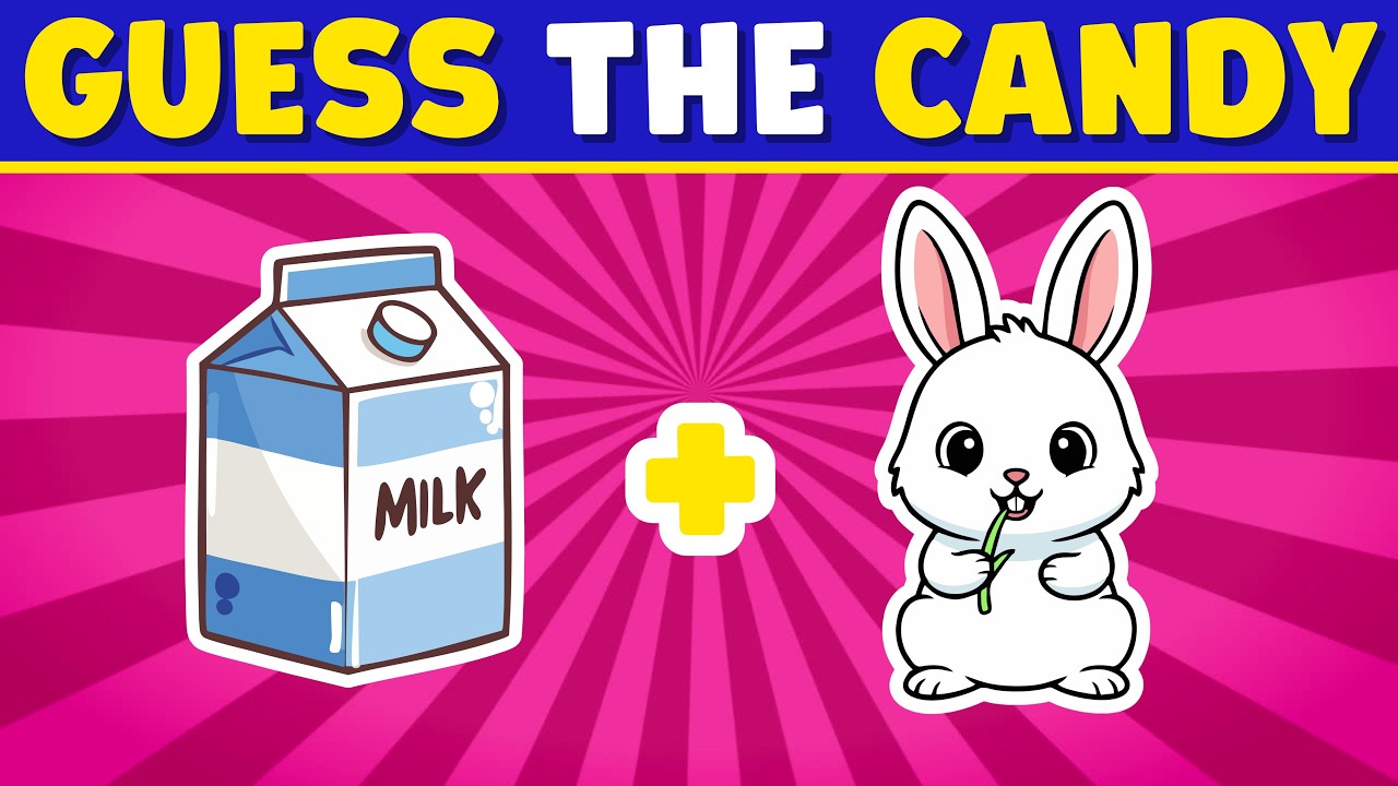 Guess the Candy by Emojis? 🤔🧠 Emoji Quiz Challenge