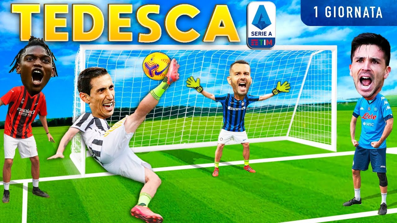 TEDESCA Challenge di SERIE A! Arriva DI MARIA! Footwork italia