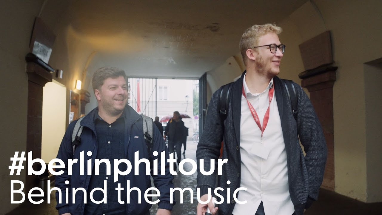 #berlinphiltour | Behind the music | Andraž Golob and Matic Kuder