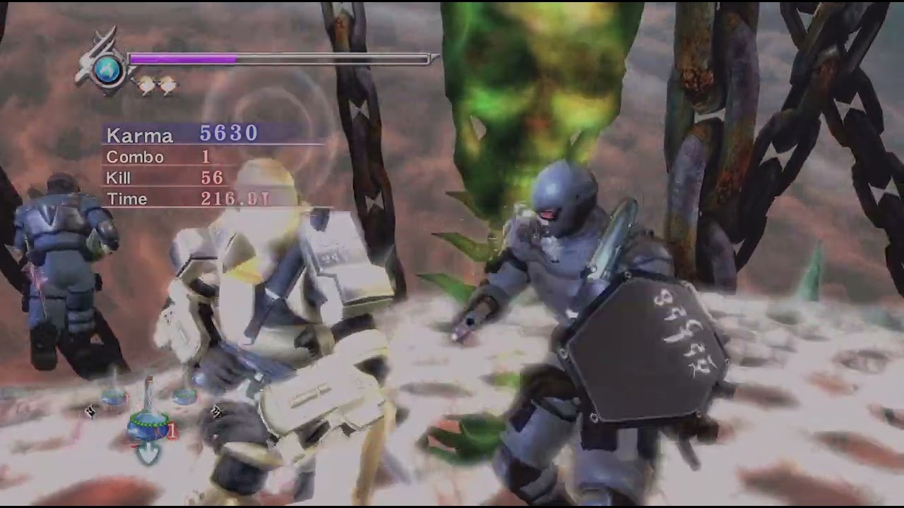 NINJA GAIDEN Σ Military Destruction phase 3 Master Ninja trial