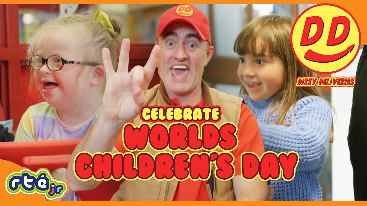 🧒✨ World Children’s Day Fun with Joe! | Dizzy Deliveries 🚚📦 | @RTÉjrOfficial ​