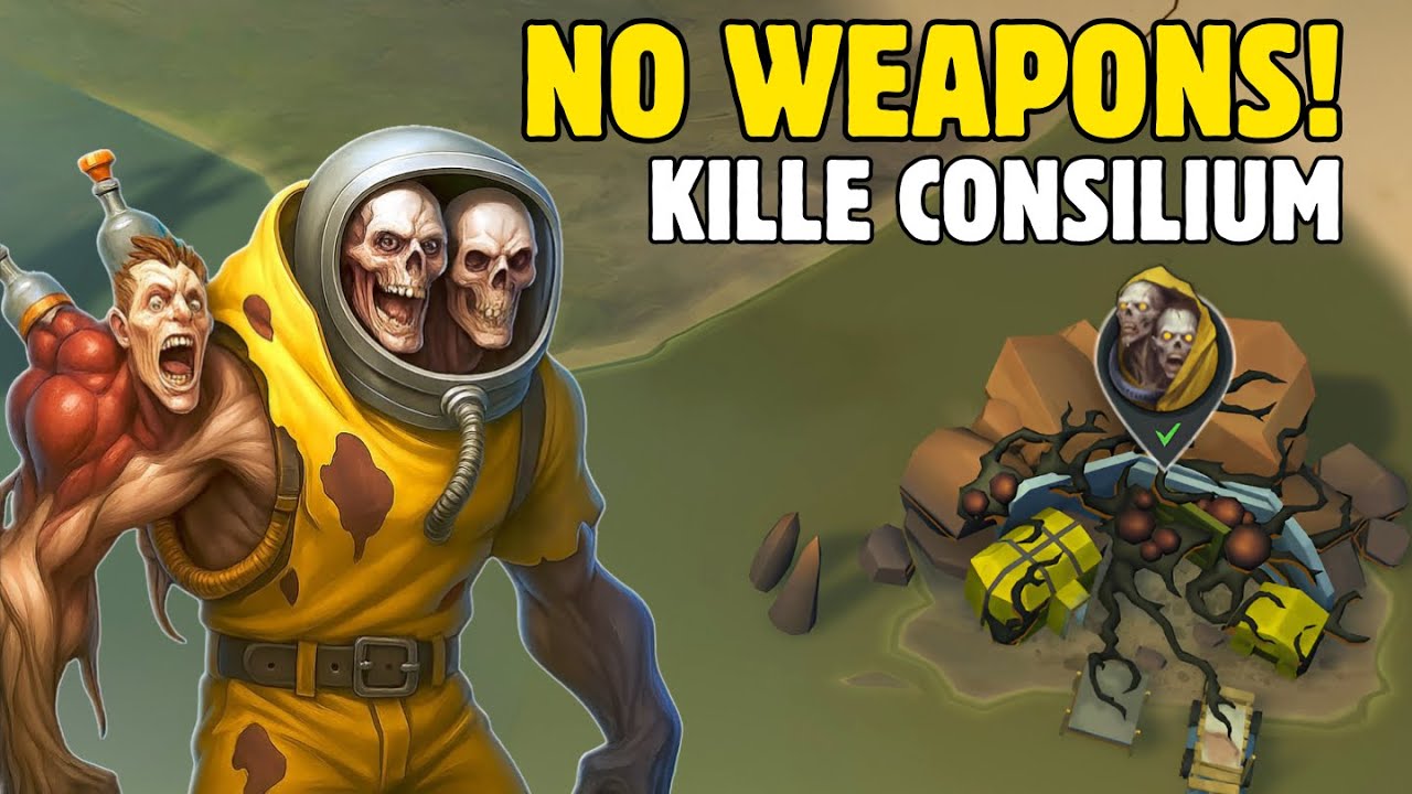 NO WEAPONS! I KILLED CONSILIUM (ISLAND REGION) Last Day On Earth Survival