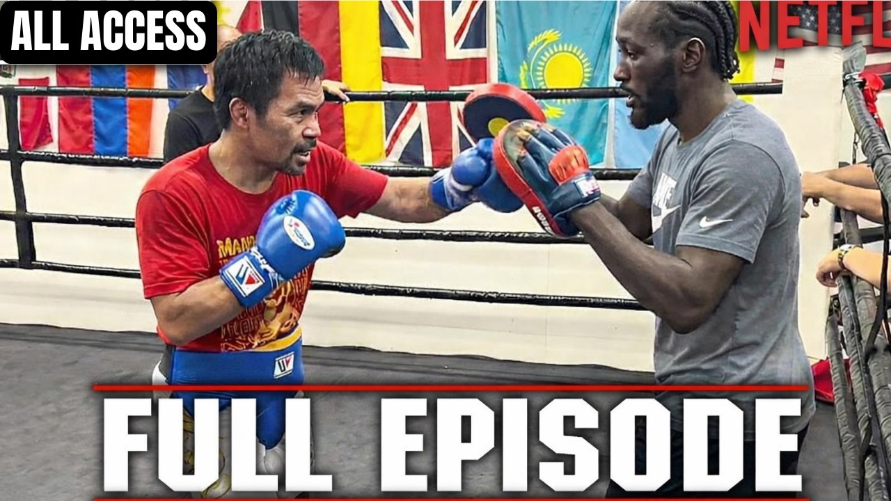 INSIDE CAMP: Manny Pacquiao Training With Terence Crawford Ahead of Floyd Mayweather Clash